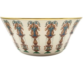 Lenox Lido Vintage 10.25&quot; Large Salad Serving Bowl Gold Rimmed Porcelain - $23.99