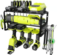 Power Tool Organizer Storage Utility Rack, Heavy Duty Garage Tool Organizers - £35.26 GBP