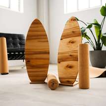 Handmade Balance Boards I incl. Cork Roll &amp; Stand I Perfect Gift, Shipped Free,  - £85.62 GBP