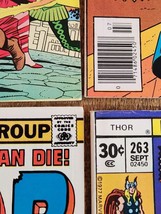 Mighty Thor #260 261 262 263 1977 Marvel Comic Book Lot VF 8.0 Loki Enchantress - £19.10 GBP