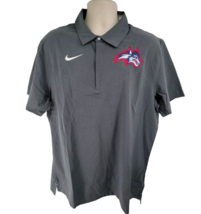 Stony Brook SeaWolves Nike Polo Shirt Size XL Gray Dri-fit - $49.45