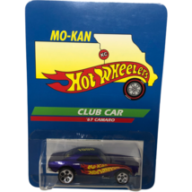 VTG NIP Hot Wheels MO-KAN KC Hot Wheelers Club Car &#39;67 Camaro Purple Kansas - £388.91 GBP