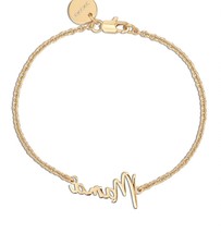 Eklexic Dainty Mama Script Bracelet Size One Size - €45,76 EUR