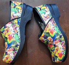 Colorful Tropical Clogs by Bjork - Perfect for Comfort and Style - £15.41 GBP