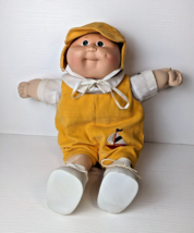 1984 Cabbage Patch Kids Doll Coleco sailor Cloths &amp; black Signature green eyes - £23.35 GBP