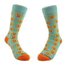 Smiley Sun Face Patterned Sock Panda (Adult Small) - £5.53 GBP