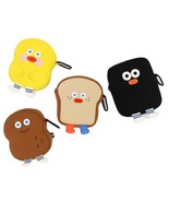 Brunch Brother Big Compact Makeup Cosmetic Airpods Pouch Bag Case Keyring - $48.72