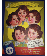 Vintage Karo Syrup Dionne Quintuplets Recipe Booklet 1937 - £23.56 GBP
