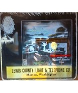 Magic Lantern Glass Slide Western Electric Lewis County Light &amp; Telephon... - £41.25 GBP