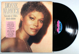 Dionne Warwick - Greatest Hits 1979-1990 (1989) Vinyl LP • Best of, Heartbreaker - £24.92 GBP