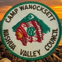 Boy Scout BSA Camp Wanocksett Nashua Valley Council MA Embroidered Patch - $12.98