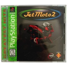 PS1 Jet Moto 2 PlayStation 1 Game With Manual Greatest Hits Motorcycle ELEC - £20.07 GBP