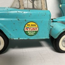Nylint #6600 Mobile Home  &amp; Truck 1960&#39;s Pressed Steel Vintage - £233.54 GBP