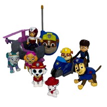 Paw Patrol Playset 11 Pieces Action Figures &amp; Vehicles - £13.81 GBP