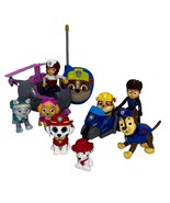 Paw Patrol Playset 11 Pieces Action Figures &amp; Vehicles - £13.57 GBP