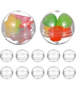 Ciieeo 100Pcs Transparent Shell Clear Multi-Purpose Empty Ball - Tiny Round - €37,49 EUR