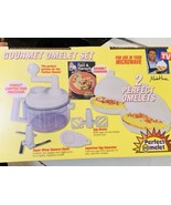 MicroSmart Perfect Gourmet Omelet Set with Chopper As Seen on TV - $63.89 CAD