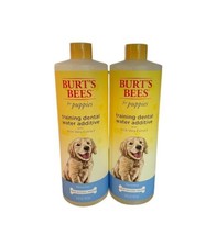 2X Burt&#39;s Bees for Puppies Training Dental Water with Aloe Vera Extract ... - £29.81 GBP