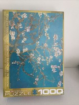 NEW SEALED Eurographics Puzzle Vincent Van Gogh Almond Branches In Bloom 1000pcs - $18.23
