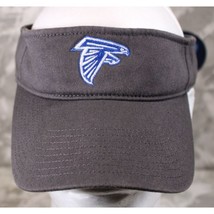 Atlanta Falcons Visor Black Blue Logo Richardson NFL Football Adjustable... - £9.14 GBP