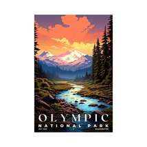 Olympic National Park Poster | S07 - £25.92 GBP+