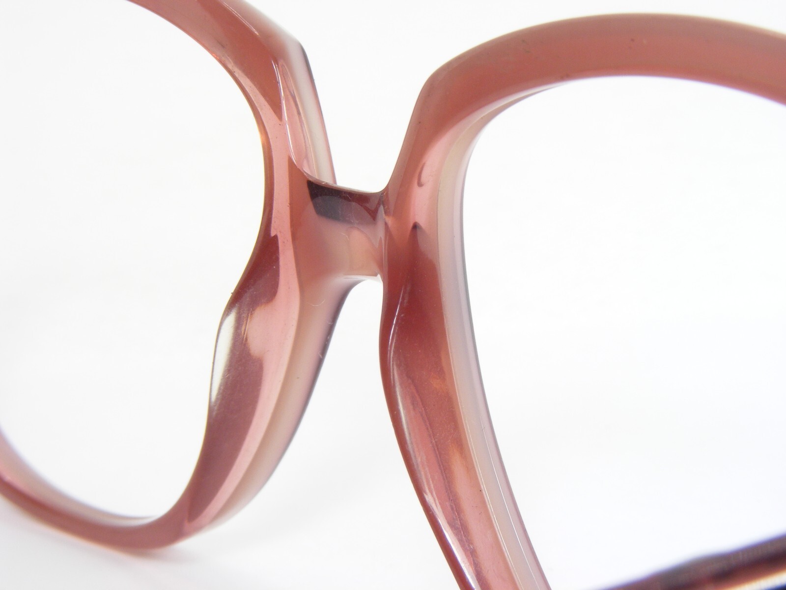 Lunettes Vintage MENRAD 260-194 Mauve Toasté UNIQUE RARE 56-16-135mm (NOTES) Item image 10