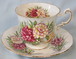 Paragon Cup &amp; Saucer Wedding Bouquets Carnations - £24.18 GBP