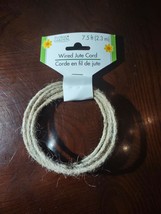 Wired Jute Cord 7.5 Ft. Cord - £8.60 GBP