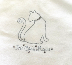 Gymboree City Sidewalk The Cats Meow Long Sleeve Shirt  Size 8 Vintage EUC - £6.39 GBP
