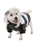 Pet Life Striped Fashion Designer Pet Dog Coat Jacket Parka with Removab... - $29.99