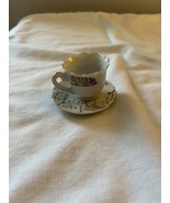 Vintage Child Doll Tea Set Mini Teacup &amp; Saucer - $5.55 CAD