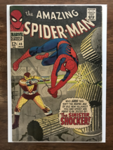 A. SPIDER-MAN # 46 VG/FN 5.0 SOLID, CLEAN, BRIGHT !  INTRO &amp; ORIGIN OF S... - $475.12
