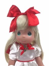 Precious Moments Disney Parks Exclusive Alice Wonderland Christmas 12&quot; Doll - £29.79 GBP