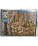 Cobble Hill 500 Piece Jigsaw Puzzle THE TIES THAT BIND wolf pack &amp; pups ... - £27.85 GBP