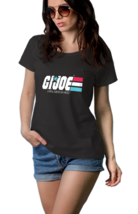 G.I. Joe  100% Cotton Black T-Shirt Tees For Women - $19.99