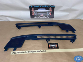 Oem 73 Cadillac Deville Dash Defroster Speaker Grill Vent Trim *Dark Blue* - £135.75 GBP