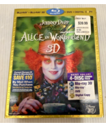 Alice in Wonderland 3D (Blu-ray / DVD 4-Disc Set, 2010) - €7,31 EUR