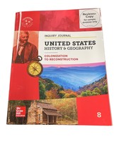 US History Geography Student Journal Workbook 2020 McGraw Homeschool Gra... - £19.52 GBP