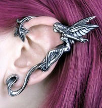 Alchemy Gothic Whispering Fairy Left Earwrap Earring Ear Wrap Faerie E389 NWT - £24.87 GBP