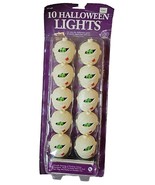 Vtg Halloween Monster String Lights 10 Plastic Blow Mold Mummy Ghouls Fu... - $28.78