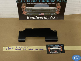 OEM 65 Cadillac TRUNK LOCK LATCH COVER PLATE ACCESS PANEL - $54.44