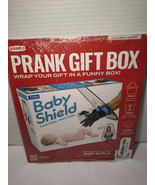 BABY SHIELD - Prank Fake Funny PARODY Baby Shower Joke Gift Box new parents - $9.85