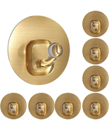 Adhesive Hooks for Hanging 10 Pack, Heavy Duty Wall Hooks 11 Lbs - $13.33