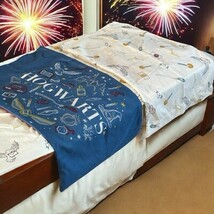 Harry Potter Hogwarts 4 Piece Sheet Set Twin- Fitted &amp; Flat Sheets- Pill... - $35.00