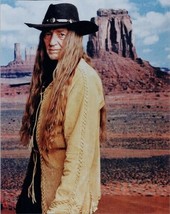 Willie Nelson classic pose in western coat and hat against Monument Valley 8x10  - £7.59 GBP