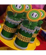 Super Mario Treat Boxes (Set of 6) | Gamer Birthday Party Favors - $64.00