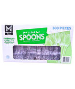 Member's Mark Clear Plastic Spoons Heavyweight 300 Count - $28.04