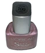 Loreal SHOCK PROOF Extreme Wear Nail Colour Polish #100 BLUSH Perle NEW ... - $376.00 MXN