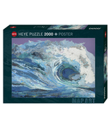 NEW Heye Jigsaw Puzzle Adults 2000 Pieces 29872 Map Wave - $62.14 CAD