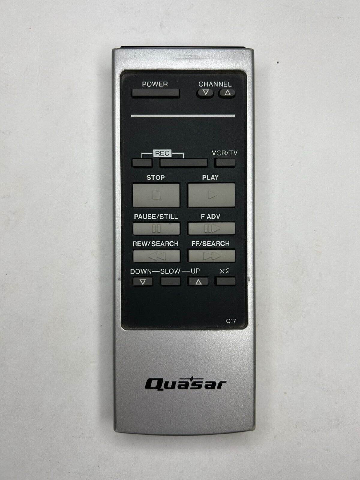 Quasar VSQS0459 VCR Remote VH5162 VH5163 VH5164 VH5165 VH5256YE VH5261 VH5261K  			